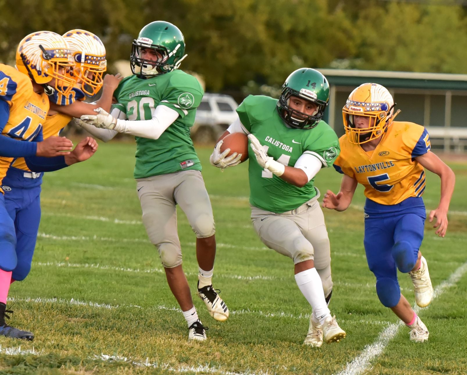 Calistoga vs. Laytonville football